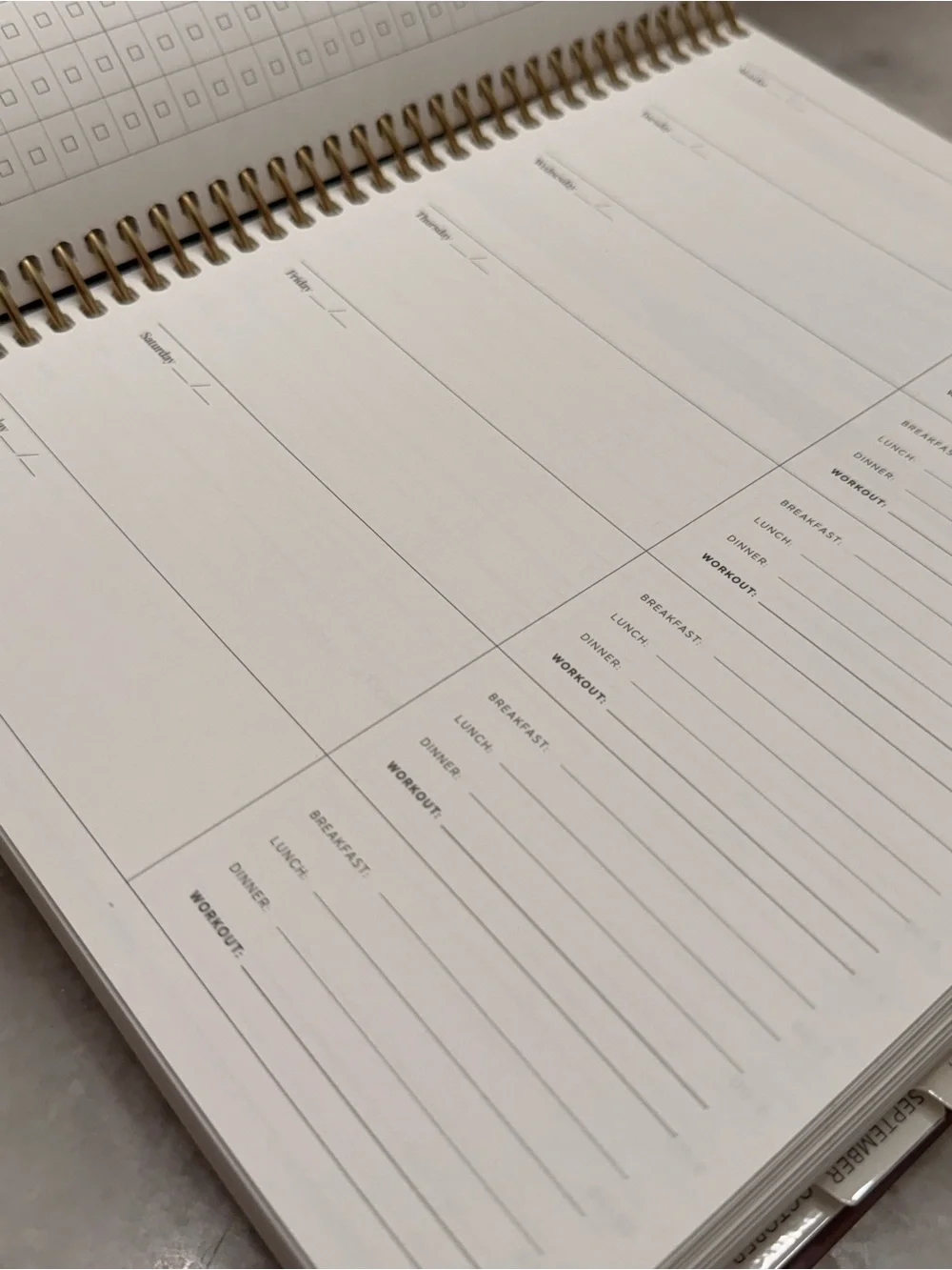 The Content Creator Planner —The Dailee Neutral Taupe Journal